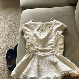 Rebecca Taylor peplum top-used